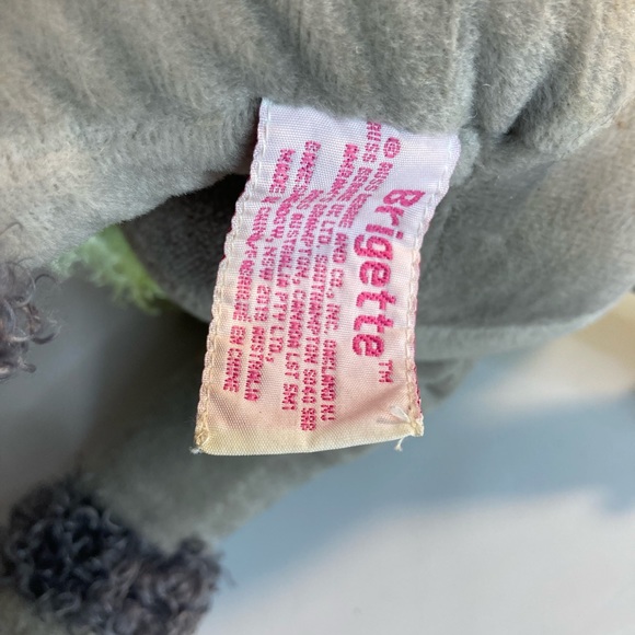 Russ Brigette Grey poodle dog plush stuffed animal 15” - Picture 2 of 4